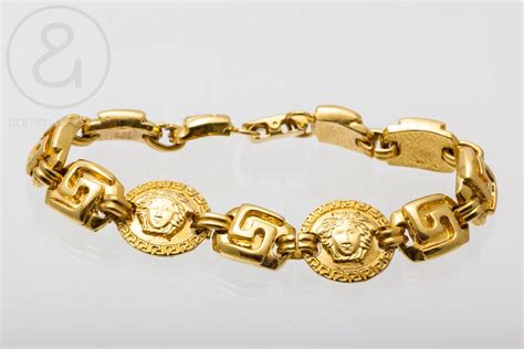 vintage versace bracelet|Versace bracelet for women.